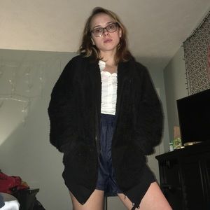 Fluffy fuzzy jacket